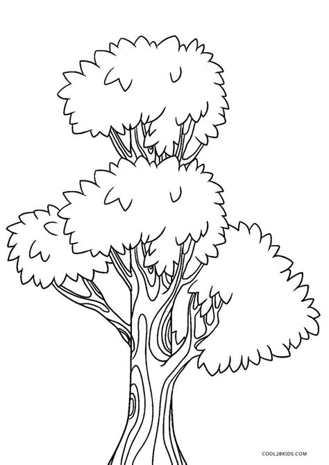 Free Printable Tree Coloring Pages For Kids Cool2bkids Spring