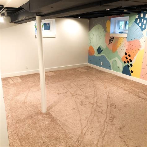 Carpet Basement Best Carpet Types And Colors For The Basement Home