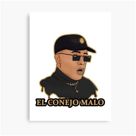 Logo Bad Bunny Canvas Prints Redbubble