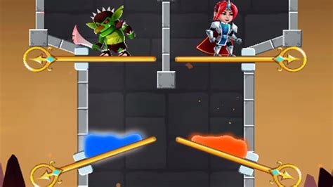 Hero Rescue Pin Puzzle Pull The Pin All Levels Youtube