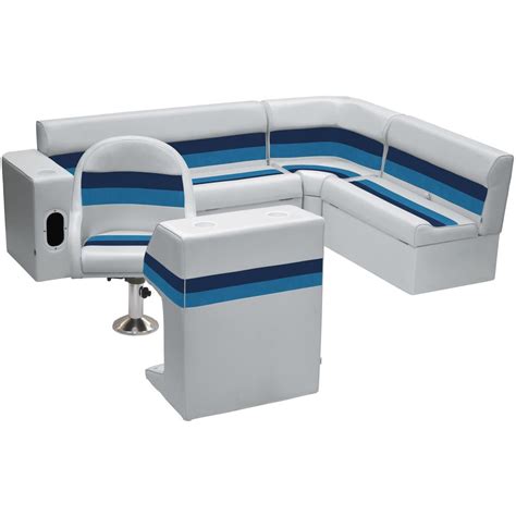 Wise Deluxe Pontoon Complete Rear Seating Group 612218 Pontoon