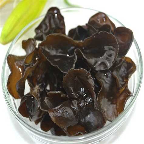 Organic Dried Black Fungus Mushrooms Chinese 100 Natural Food Local