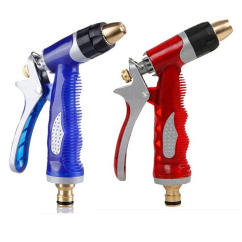 Aliexpress Com Buy Garden Hose Nozzle Sprayer High Pressure Spray Gun Pattern Metal Handle