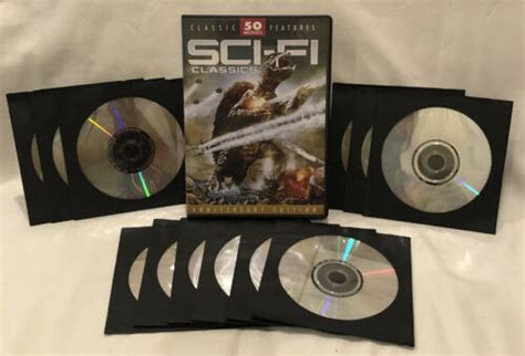 Sci Fi Classics 50 Movie Pack Dvd 2009 12 Disc Set 826831070056 Ebay