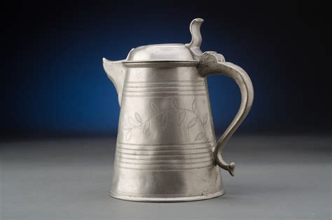 Antique Pewter Tankard