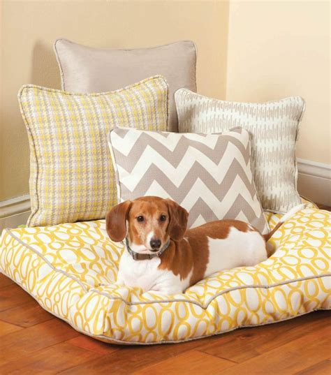 Box Cushion Dog Bed Joann Jo Ann Dog Bed Sewing Pattern Dog Bed