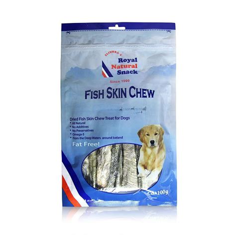 Fish Skin For Dogs Treats Elinoras Dried Fish Skins Chews
