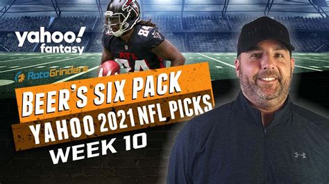 Yahoo Nfl Week 10 Dfs Picks The Daily Fantasy 6 Pack Youtube
