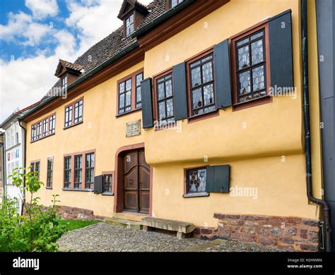 The Bach House In Eisenach Thuringia Germany Stock Photo Alamy