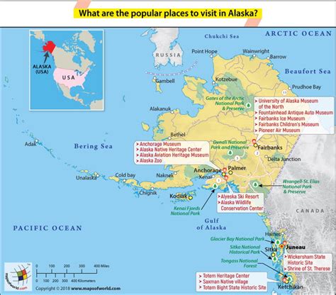 Fairbanks Alaska On World Map