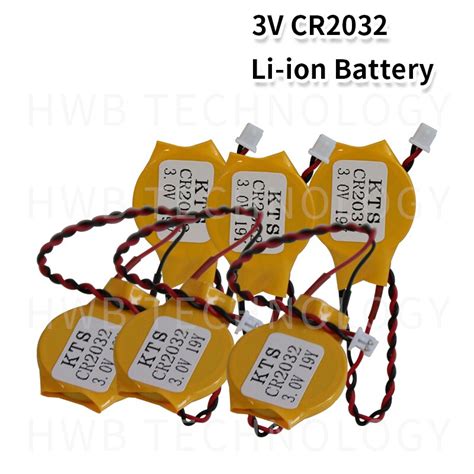 100 Pcslot Original Kts Cr2032 Cr2032w 3v Lithium Battery Computer