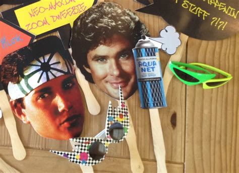 80s Party Photo Props Etsy