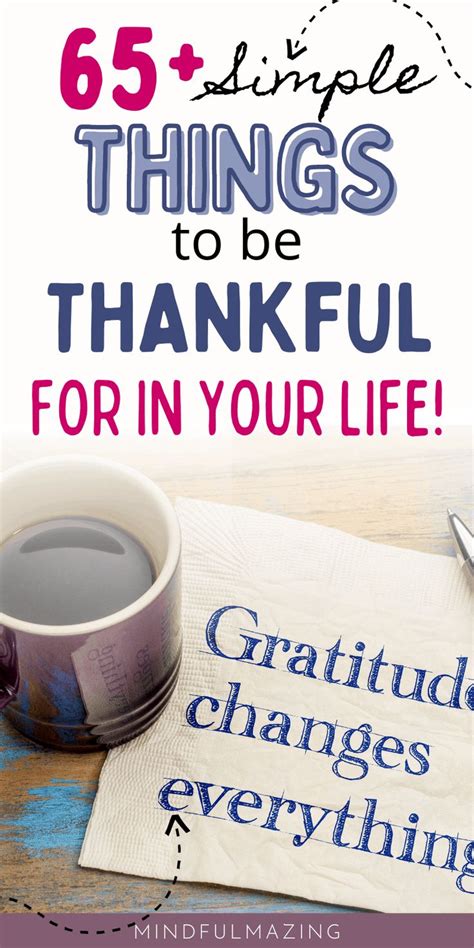 65 Things To Be Grateful For Today That You May Have Forgot