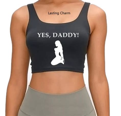 Yes Daddy Hotwife Crop Top Adult Party Outfit Etsy