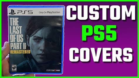 How To Make Custom Ps5 Game Covers In Photoshop Youtube