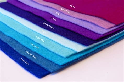 100 Pure Wool Felt Felt Sheets For Sewing Craft 20 Cm X 30 Etsy