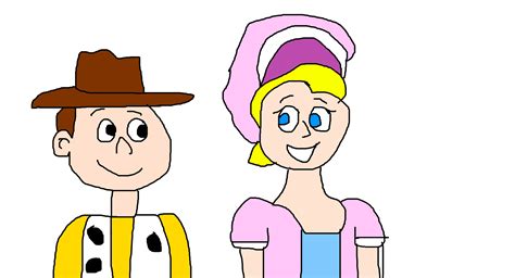 Woody And Little Bo Peep By Mikejeddynsgamer89 On Deviantart