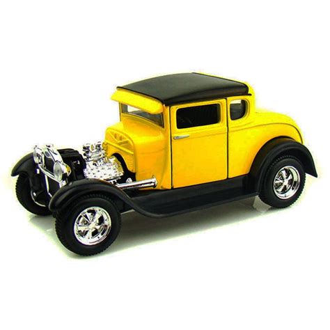 1929 Ford Model A Yellow Maisto 31201 124 Scale Diecast Model Toy Car