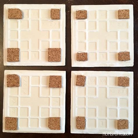 Make Your Own Diy Photo Tile Coasters Mom Spotted