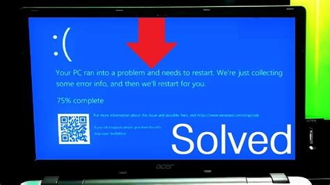 How To Fix Your Pc Ran Into A Problem And Needs To Restart On Windows
