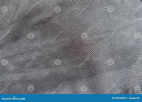 Backdrop Texture Of Thin Black Mesh Fabric Stock Image Image Of