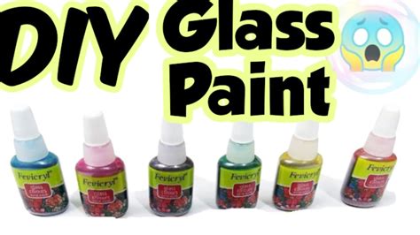 Diy Glass Paint Colour Homemade Glass Paint How To Make Glass Paint At Home Glass Paint Color