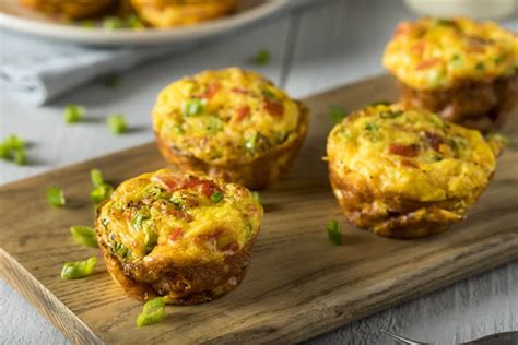 Muffin Tin Quiche With Spinach Tomato And Bacon 31 Daily