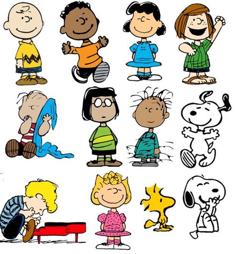 The Gang Individual Files Charlie Brown Characters Snoopy