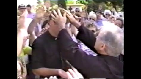 Fr Peter Mary Rookey Blessing People In Medjugorje Youtube