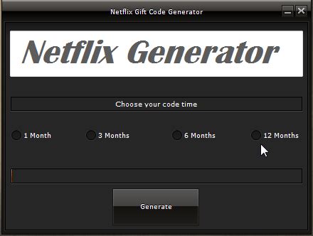 Netflix gift card is basically the digital gift card that you can choose as a payment method while using your netflix account. Netflix Generator