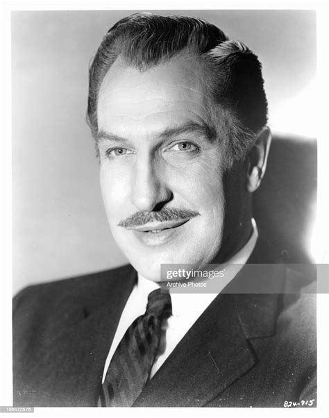 Vincent Price Publicity Portrait For The Film The Fly 1958 News