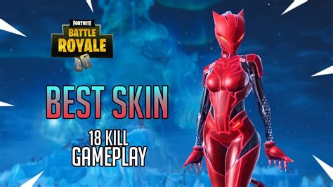 Lynx Best Skin 18 Kill Gameplay Season 7 Fortnite Battle Royale Youtube