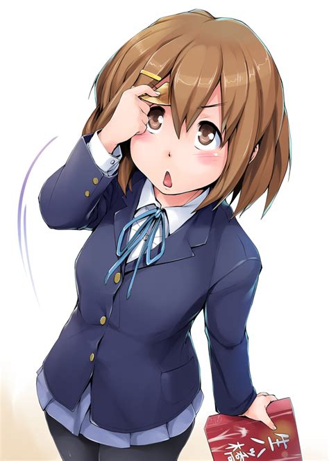 Hirasawa Yui K On Drawn By Shinozuka Jouji Danbooru