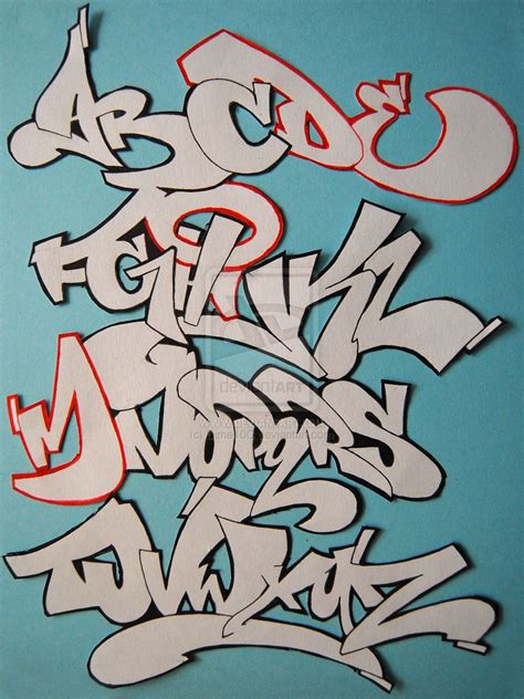 Graffiti Alphabets Top Left Merlyn One Top Right Graffiti Art