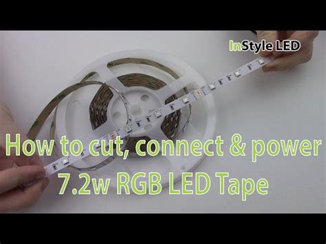 Led Self Help Videos Instyle Led Tapes Controllers And Other Products