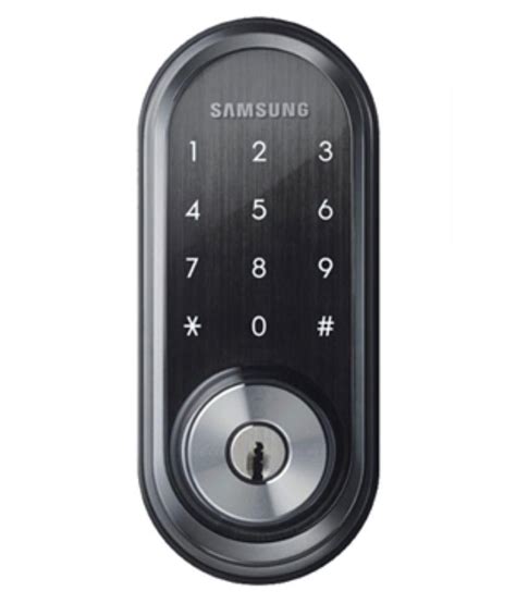 Buy Samsung Digital Door Lock Black Online At Low Price In India