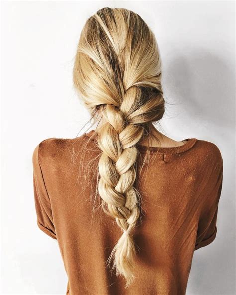 French Braid Long Hair Styles Lazy Day Hairstyles Balayage Hair