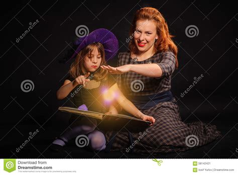 Young Girl At Halloween Party Stock Image Image Of