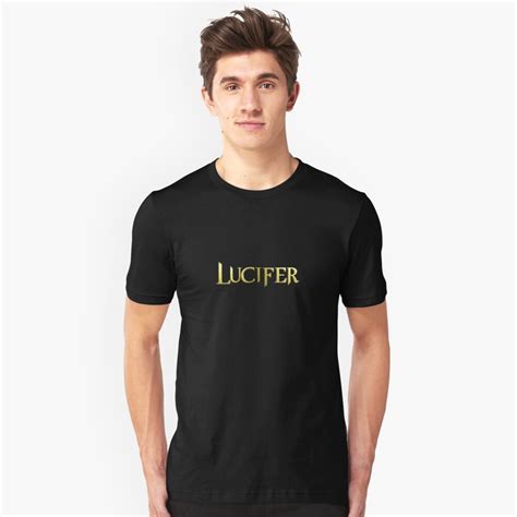 Lucifer 3d Title T Shirt By Mattkc Redbubble