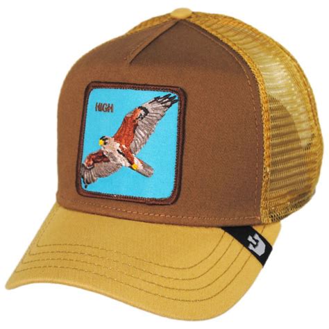 Goorin Bros High Trucker Snapback Baseball Cap Snapback Hats