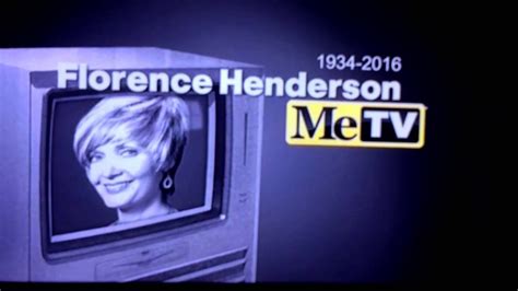 Metv Remembering Florence Henderson Tribute Florence Henderson The