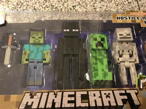 Mojang Minecraft Overworld Series 2 Hostile Mobs Pack Figures