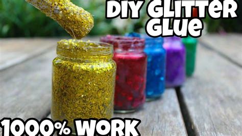 How To Make Glitter Glue At Home Diy Glitter Glue Glitter Glue