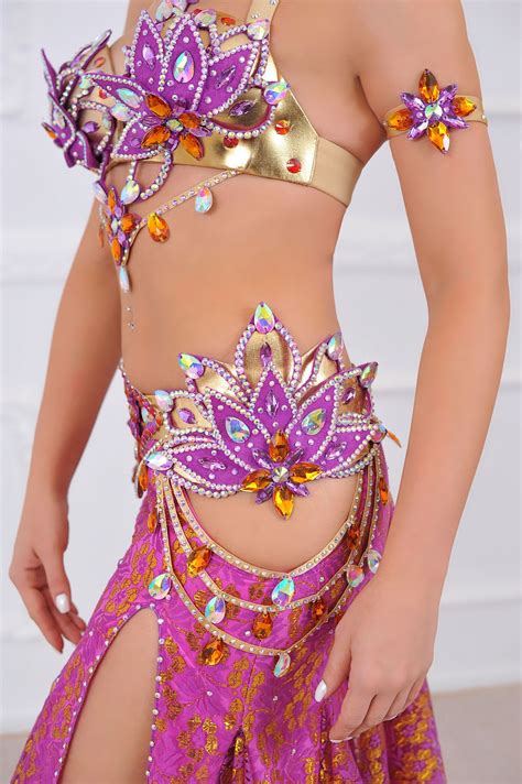 Luxurious Belly Dance Set For Stage And Professional Performance Belly Dance Outfit Belly