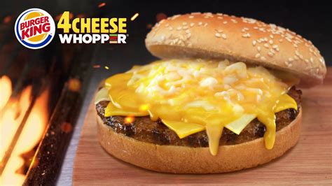 Try The Burger King 4 Cheese Whopper Youtube