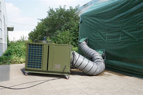 Therefore, based on the number of people inside and the amount of insulation in your tent, your cooling has to fluctuate often. Tent Air Conditioner for Temporary Building China Manufacturer