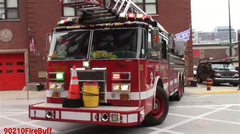 Chicago Fire Dept Truck Responding YouTube