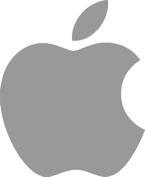 Transparent Apple Logo Png