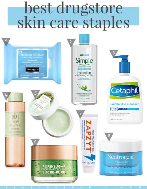 If your face is tidy due to the full day. The Best Drugstore Skin Care Product Staples | Slashed Beauty