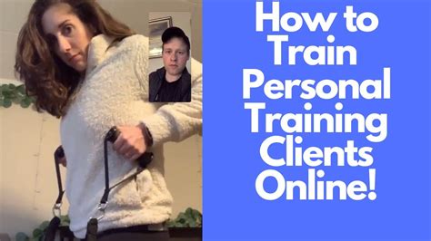 How To Train Your Personal Training Clients Online Youtube